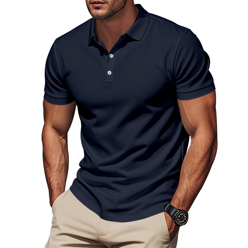Casual Slim Fit Shirt Short Sl - đánh giá và giá Polo Shirt Pique