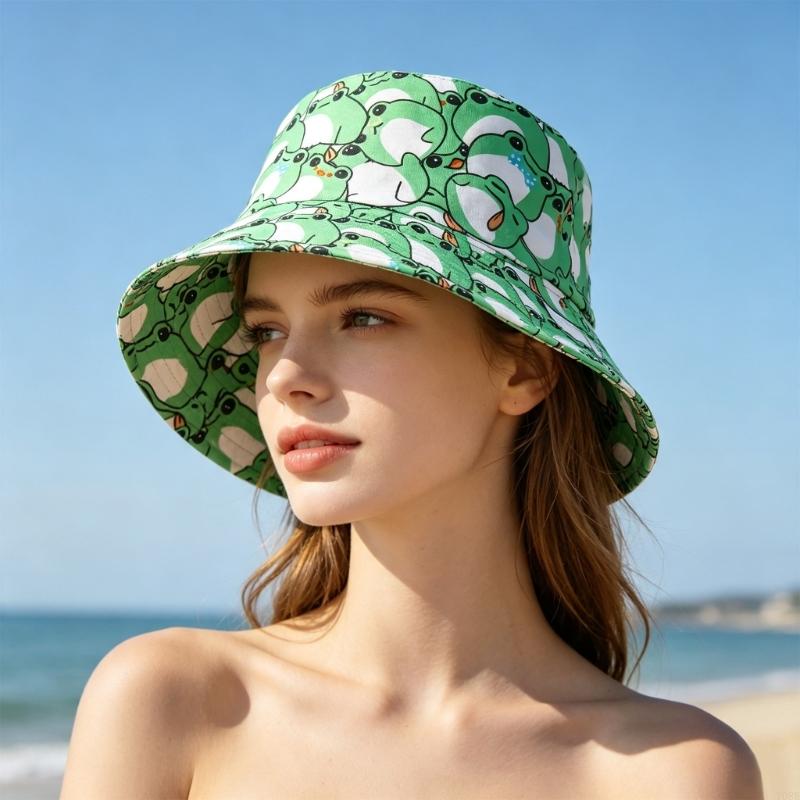 Mũ xô in hình ếch có thể đóng  - đánh giá và giá Packable Hat Nylon